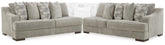 Prime Furniture - Ashley Furniture - Bayless 2-Piece Sectional - 2-Piece Sectional / Smoke - 52304U1